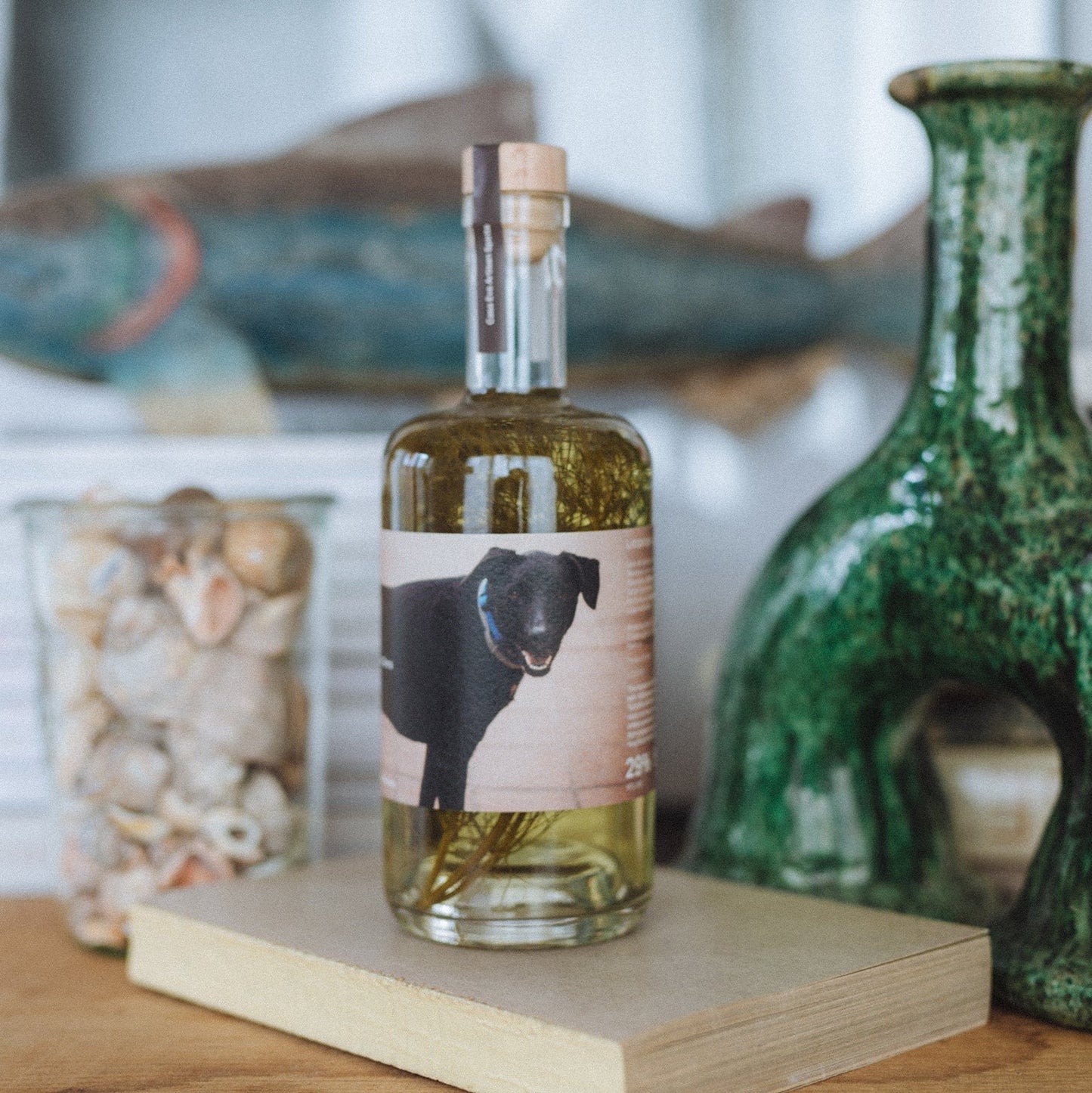 Likör aus wildem Fenchel