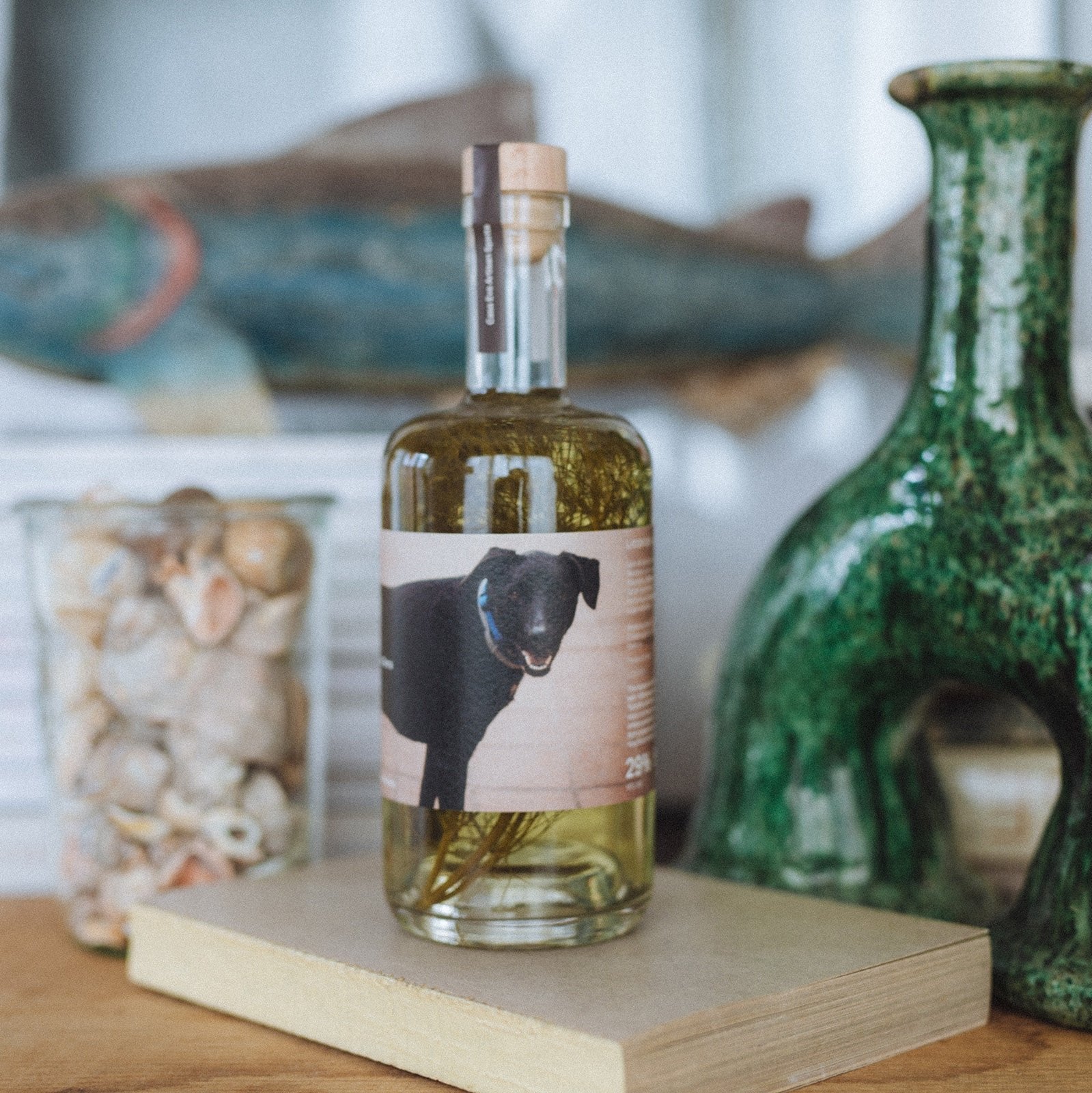 Likör aus wildem Fenchel